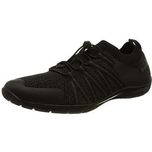 Brütting Unisex Slighter blotevoetenschoenen, zwart grijs, 36 EU
