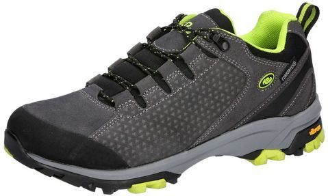 Brütting - Mount Trish - Loopschoenen - Antraciet/Citroen - Materiaal: Daim