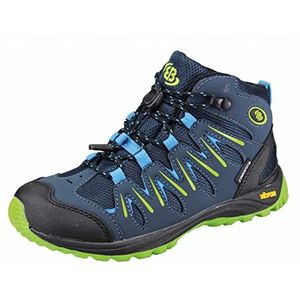 Brütting Expedition Kids High Cross-hardloopschoen voor meisjes, Marine Blue Lemon, 25 EU