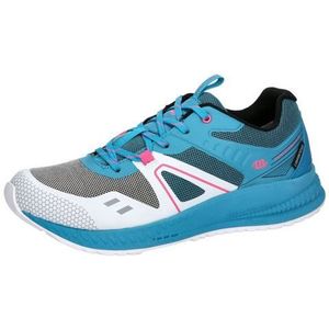 Brütting Argos, wandelschoenen voor dames, blauw, wit, roze