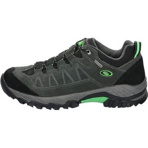 Brütting Unisex Mount Pelee Cross-loopschoen, antraciet/groen, 36 EU