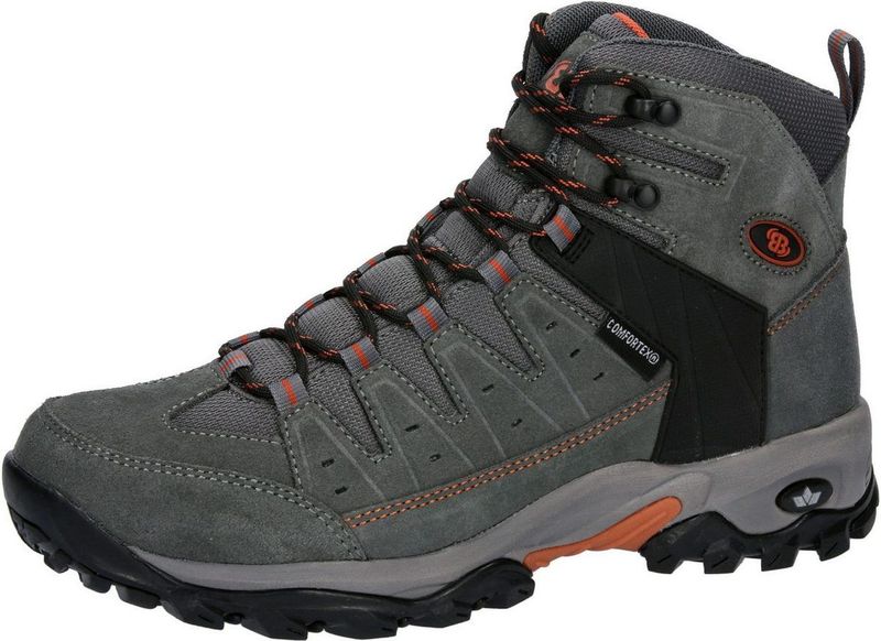 Brütting - Mount Pinos High - Wandelschoenen - Grijs - Leder/Nylon