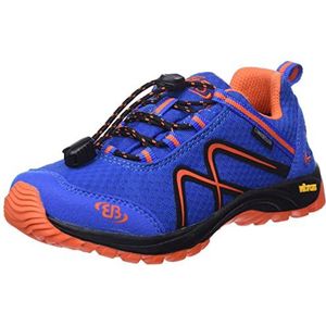 Brütting Unisex Guide Outdoor- en trekkingschoenen voor kinderen, blauw/oranje, 27 EU