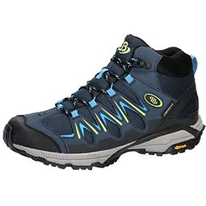 Brütting Unisex Expedition Mid trailschoenen, marine/blauw/lemon, 43 EU, Marine Blue Lemon, 43 EU