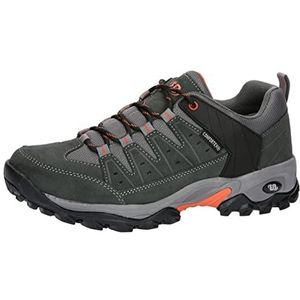 Brütting Unisex Mount Pinos Low Trailschoenen, antraciet/oranje, 47 EU, Antraciet oranje, 47 EU