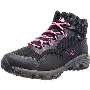 Brütting Dames Mount Clarke trailschoenen, zwart/roze, 42 EU, zwart, roze, 42 EU