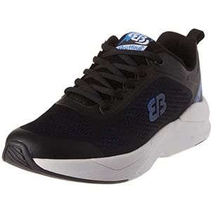 Brütting Basejumper hardloopschoenen voor heren, zwart blauw, 38 EU