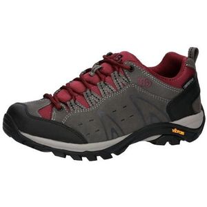 Brütting Dames Mount Bona Low Wandel Trailschoenen Dames, grijsbordeaux, 38 EU, Grijs bordeaux