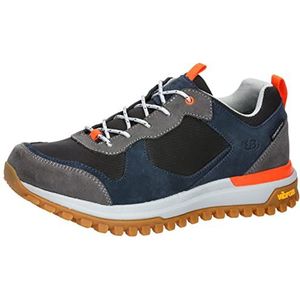 Brütting Unisex Mount Charleston trailschoenen, zwart/marine/grijs, 46 EU, zwart, marineblauw, grijs, 46 EU