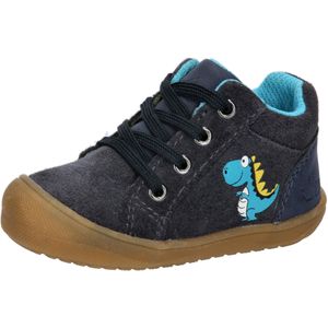 Model - Veterschoenen - Blauw - Suèdeleer - Rubber Zool