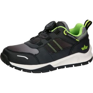 Lico Akima Winterlaarzen, zwart/grijs/citroen, 33 EU, zwart grijs citroen, 33 EU