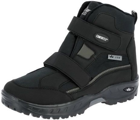 Lico - ECUADOR V - Sneeuwlaarzen - Zwart/grijs - Synthetisch - Waterbestendig