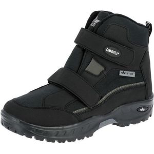 Lico Winterlaarzen met klittenbandsluiting zwart