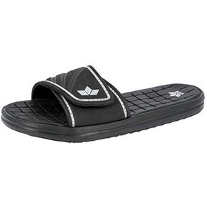 Lico BARRACUDA V Uniseks volwassenen Badschoenen, Zwart/zilver, 36 EU