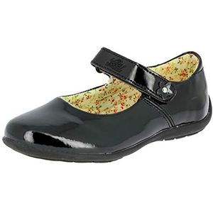 Lico - Anna V - Ballerina's - Zwart - Flexibele TPR-buitenzool