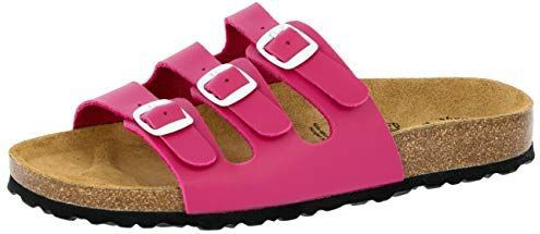 Lico BIOLINE Dames Instapschoenen, Felroze, 38 EU