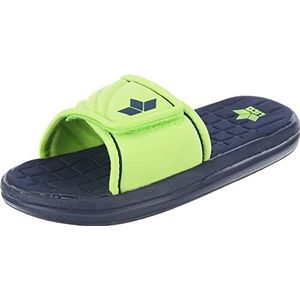 Lico BARRACUDA V Meisjes Badschoenen, Marineblauw/limoen, 32 EU