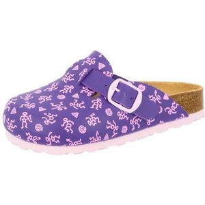 Lico BIOLINE CLOG KIDS Uniseks, kinderen Clogs, Lila/zachtroze, 30 EU