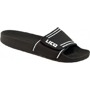 Lico Bad & sauna slipper Klitband art. 5597 - Zwart - 39