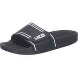 Lico Bad sauna slipper Klitband art 5597 - Zwart