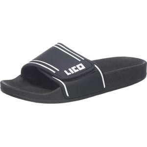 Lico Bad sauna slipper Klitband art 5597 - Zwart