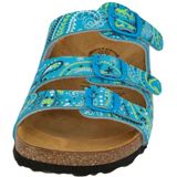 Lico BIOLINE LADY Dames Instapschoenen - Turquoise/Limoen