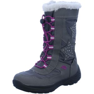 Lico - CATHRIN - Sneeuwlaarzen - Grijs/felroze - Rubber - Antislip