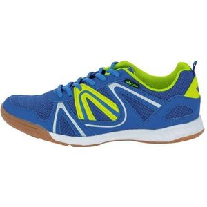 Lico Fit Indoor Heren Zaalsportschoen, Blauw/limoen, 45 EU