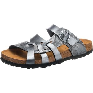 Gezondheidsslippers - Grijs - Synthetisch - Zonder Sluiting