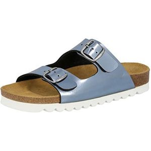 Lico BIOLINE CHIC Dames Instapschoenen, Zilver, 36 EU