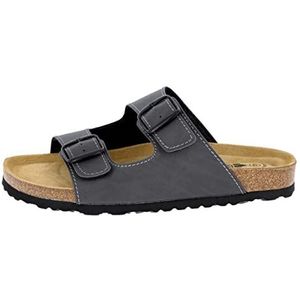 Lico BIOLINE SOFT Heren Instapschoenen, Antraciet, 42 EU