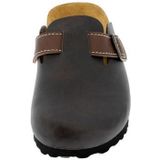 Slippers - Bruin - Synthetisch - Zonder Sluiting