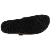 Slippers - Bruin - Synthetisch - Zonder Sluiting