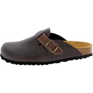 Slippers - Bruin - Synthetisch - Zonder Sluiting