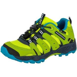 LICO Fremont Trekking- en wandelschoenen uniseks-kind , Limoen / marineblauw / petrol, 36 EU