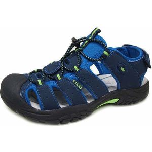 Lico Nimbo Jongens Dichte sandalen, Blauw / limoen, 38 EU