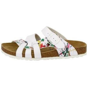 Gezondheidsslippers - Wit - Synthetisch - Gespsluiting