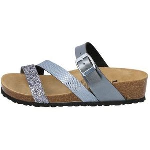 Lico - NATURAL GLITTER - Instapschoenen - Antraciet - Flexibele Loopzool - Onderhoudsarm