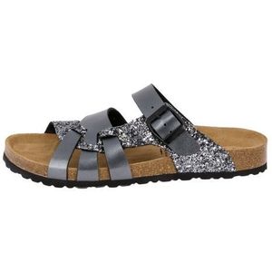 Lico Slippers Bioline Gleam - antraciet