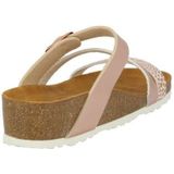 Lico Natural Glitter Dames Instapschoenen, Rosé, 39 EU