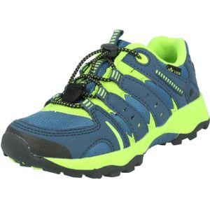 LICO Fremont Trekking- en wandelschoenen uniseks-kind , Petrol / limoen, 31 EU