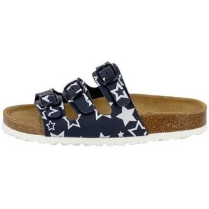 Lico BIOLINE STAR Meisjes Lage pantoffels, Marineblauw/wit, 28 EU