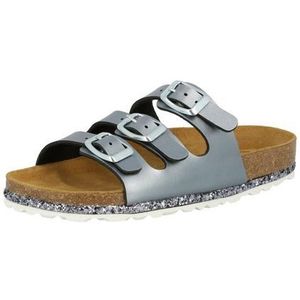 LICO Bioline Sensation meisjes Instapschoenen, Antraciet, 39 EU