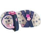 Sandalen - Blauw - Leer - Klittenbandsluiting - Rubber