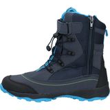 Lico - Sundsvall VS - Sneeuwlaarzen - Marineblauw/Blauw/Limoen - Rubberen Zool