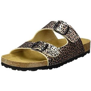 Lico - Bioline Leo - Pantoffel - Rosé - Synthetisch - Rubber Zool