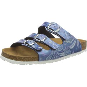 Lico BIOLINE LADY Dames Pantoffel, Blauw, 36 EU