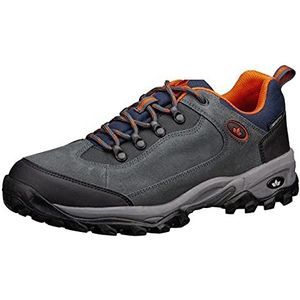 Lico Milan Low Uniseks Trail-hardloopschoenen, Antraciet/oranje, 36 EU