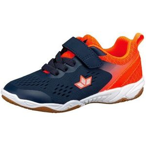 Lico Key VS Unisex Kinder Sneaker, marine/orange, 35 EU