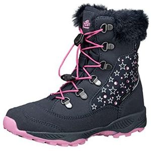 Lico Marie Meisjes Sneeuwlaarzen, Marineblauw/zachtroze, 37 EU